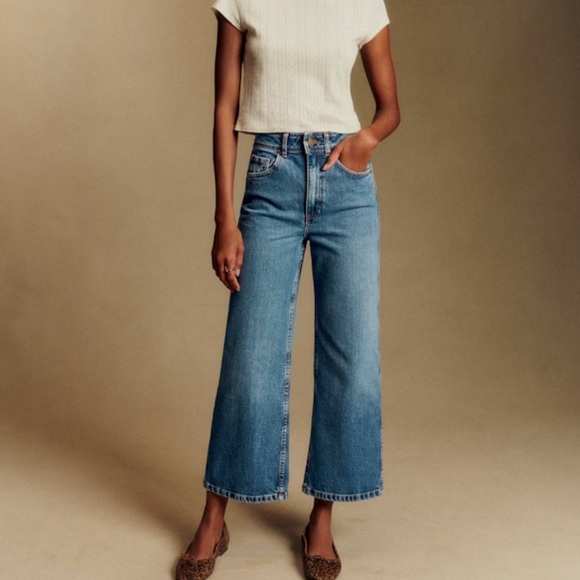 Sezane Denim - Sezane Le Crop Jeans NWOT